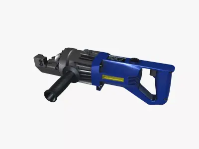 Rebar Cutter Cordless Low-poly 3D model