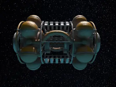 Space Module 004 3D model