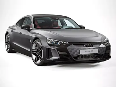 2022 Audi RS e-tron GT 3D model