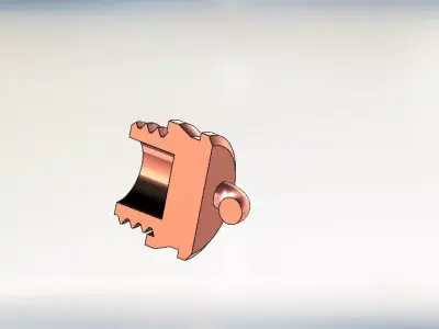 bullet 3D model