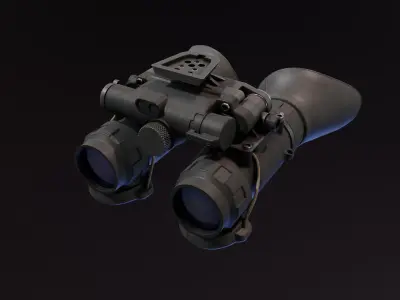 Bonie HP NVG Low-poly 3D model