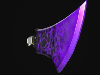 Spirit Sword Low-poly 3D model