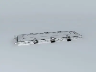 Samara Regional Market Free 3D model