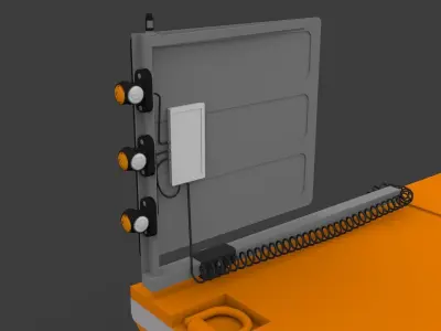 Gebr Recker SAN-A2-B1-C1-D1 3D model