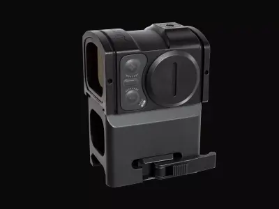 Red Dot Reflex Sight Aimpoint Acro P-2 Low-poly 3D model