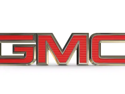 gmc logo 3D model