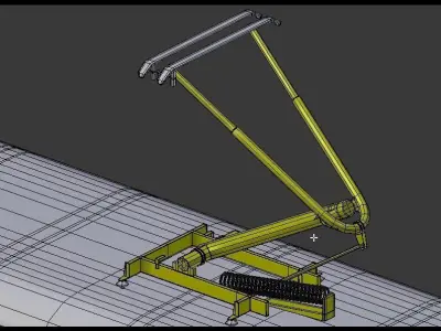 Doubledecker tram Free 3D model
