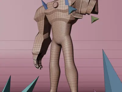 Ben 10 Diamondhead 3D model purchase