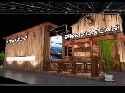 Exhibition - Area -10X6-3DMAX2009-032 3D model