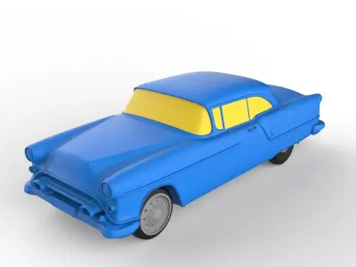 Oldsmobile 88 1954 Classic Car 3D print model