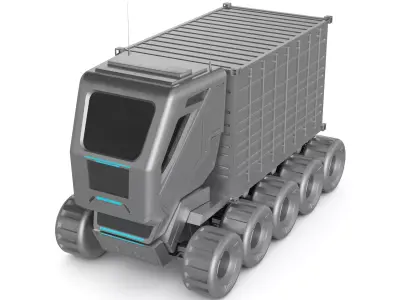 Support UGV 3D model purchase