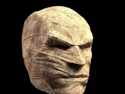 batman hush helmet 3D print model
