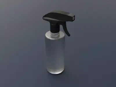 3D Model of the Spray Low-poly 3D model