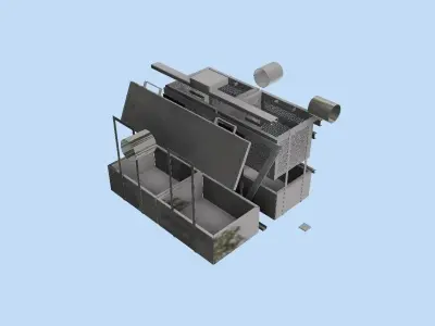 Small grease trap 3D model
