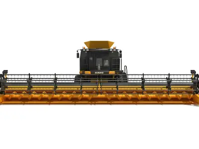 Claas Lexion Combine Harvester 3D model