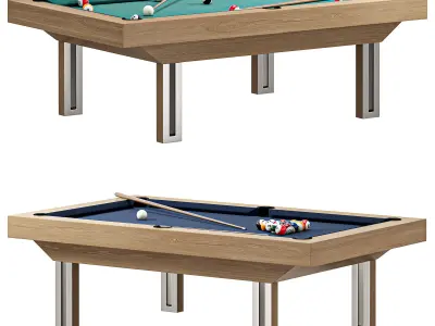 Executive Pool Billiard Table 3D model