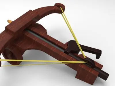 Desktop Balista 3D model