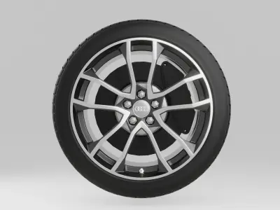 Audi S4 Avant 2017 Wheel 3D model