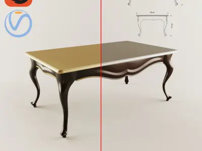 Coffee table Free 3D model