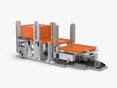 Tray Plate Loading Module 3D model