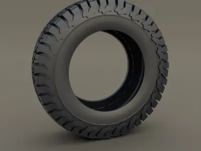 BF Goodrich AT Tire 3D model