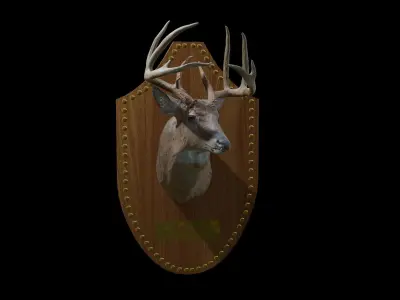 Deer Head Free 3D model
