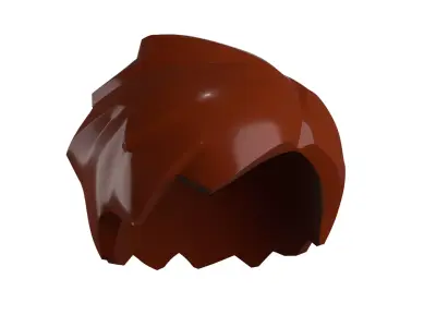 Custom3Dprint Minifigure Accessory - Minifigure Hair S2 - 047 3D print model