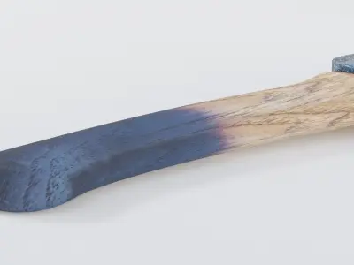 Hatchet Low-poly 3D model get