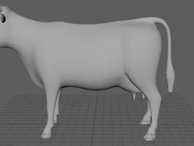 COW 3D model 3D model