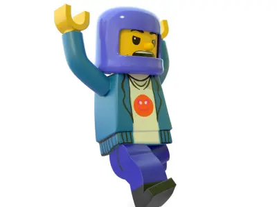 LEGO CHARACTER PLUS BONUS 3D model