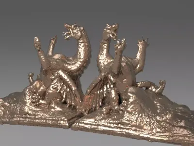 Dragon Holder stand 1 3D model