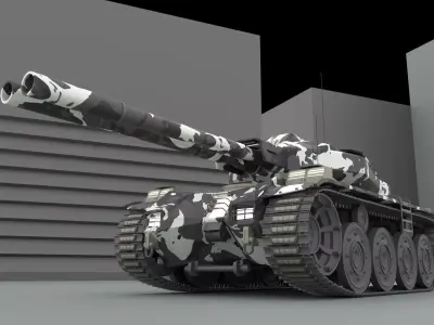Tank Scout 3D model