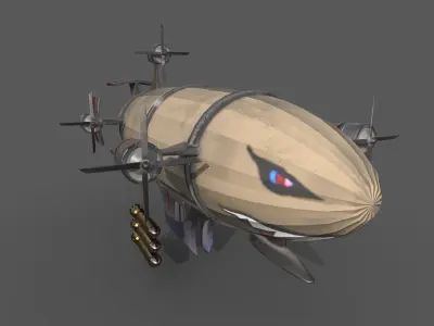 Kirov Airship 3D model