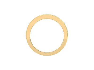 Solitaire Engagement Ring 3D print model 89