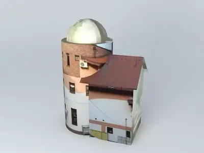 Bastion ice cream shop Free 3D model