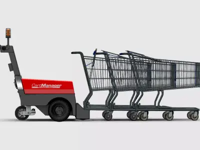 Cart Carrier Manager Collection 2022 3D 3D model