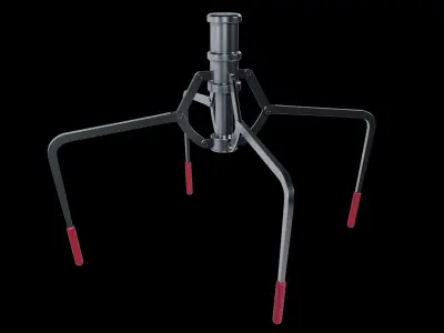 Metal Claw 17 with RIG 3D model