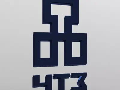 chtz logo 3D model