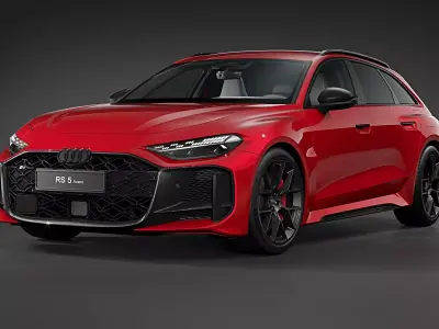 2027 Audi RS5 Avant 3D model