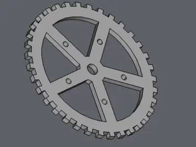 Gear - Steampunk Free 3D print model