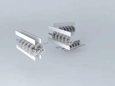 Metal screw Free 3D model