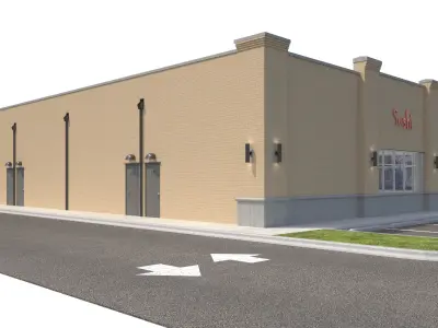 Retail-181 Retail Store 3D model
