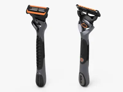  Gillette Fusion 5 Manual Razor Black 