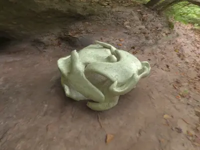 Bones  Low-poly 3D model