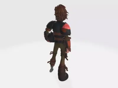 How to Train Your Dragon Hiccup Pose 03 3D print model