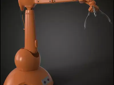 Robotic Arm Free 3D model purchase