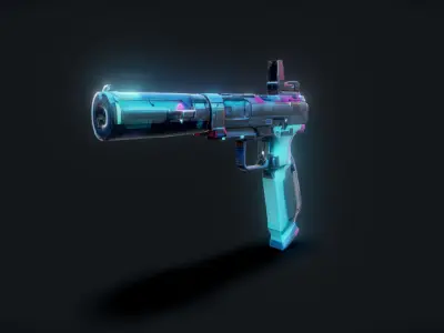 Gun Bundle 3D model