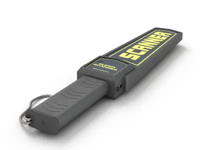 Metal Detector - Handheld 3D model