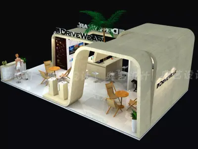 Exhibition - Area - 6X10-3DMAX2010-06 3D model