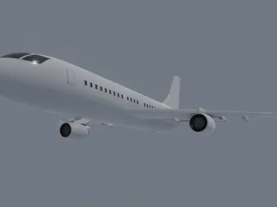 Airplane 3D model order
